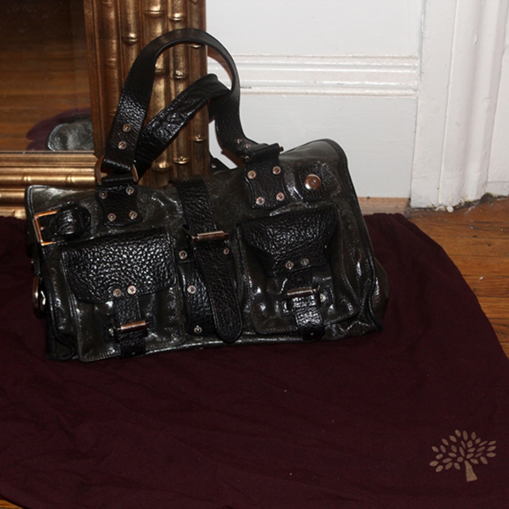 Mulberry Roxanne Handbag with Silver hardware